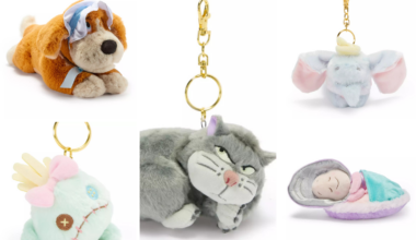 Piglet, Nana, Lucifer, Baby Oyster, Dumbo, and Scrump Plush From Japan Now On Disney Store