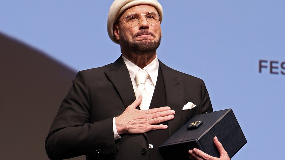 John Travolta Gets Cannes Award as 'Grease' Icon Gets Honorary Palme d'Or