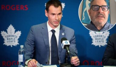 Reporter rips Maple Leafs' new 'con artist' GM John Chayka at press conference