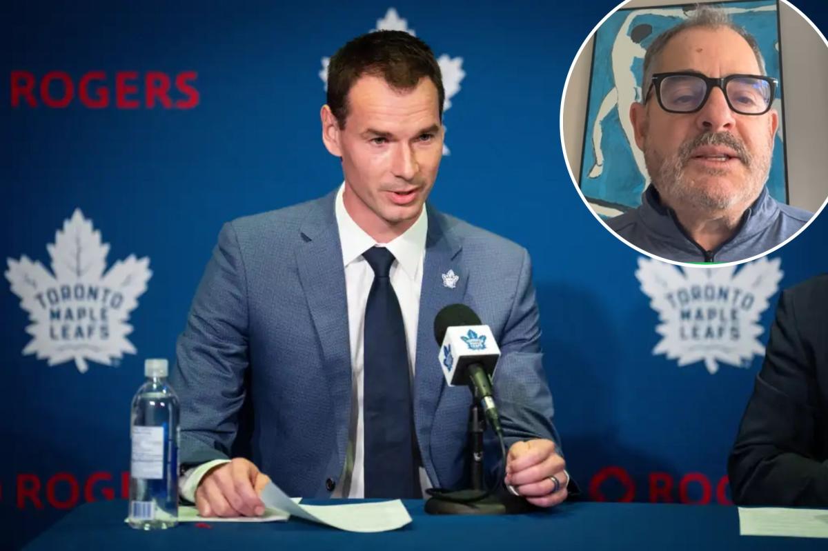 Reporter rips Maple Leafs' new 'con artist' GM John Chayka at press conference