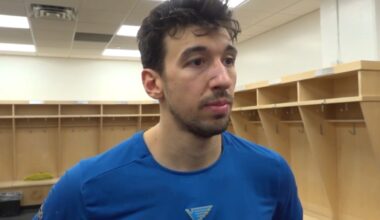 Jordan Kyrou reportedly to be made available for trade by St. Louis Blues this offseason, but price expected to be high