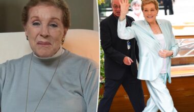 Julie Andrews resurfaces for first appearance in years for Parkinson's event