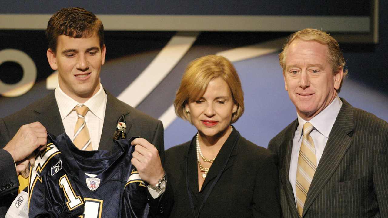 Eli Manning: Father 'didn't like the idea' of forcing trade from Chargers during 2004 NFL Draft