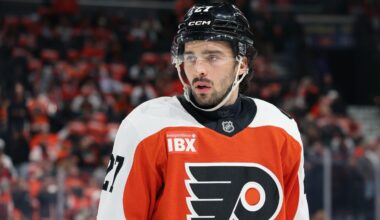 Cates to miss rest of Eastern 2nd Round for Flyers with lower-body injury