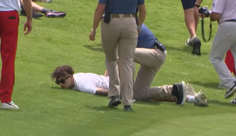 Young man arrested during second round (WFAA)
