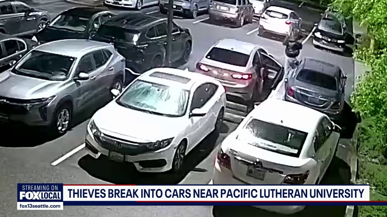 Deputies search for suspects in Pierce County car prowls