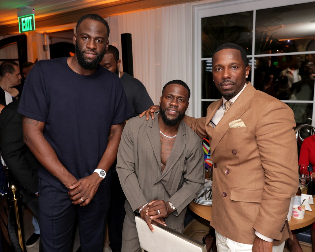 Draymond Green, Kevin Hart and Rich Paul attend Miami Grand Prix race week