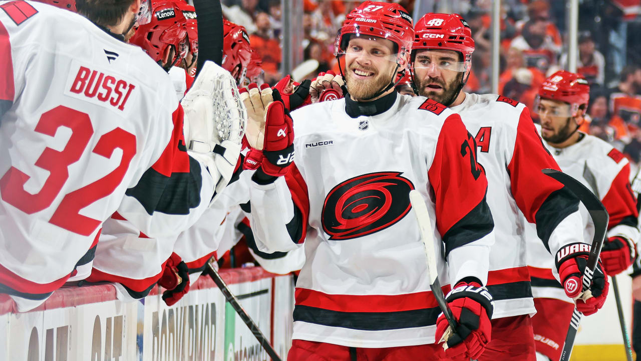 Ehlers showing 'a little different flair' with Hurricanes 1 win from Eastern Final