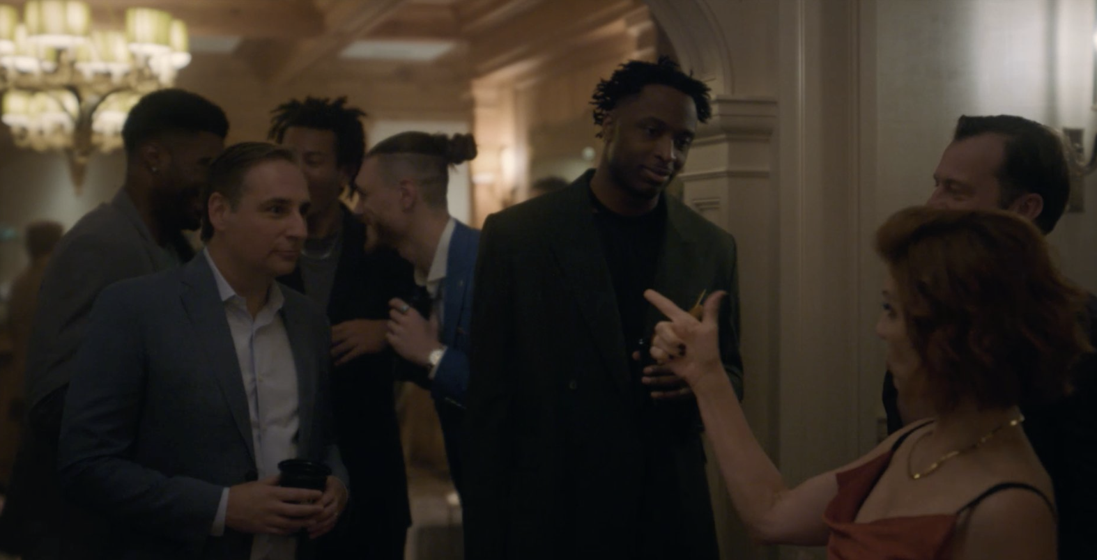Zach Lowe makes 'Your Friends and Neighbors' cameo