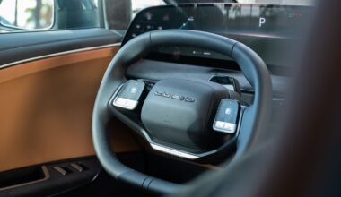 Lucid steering wheel