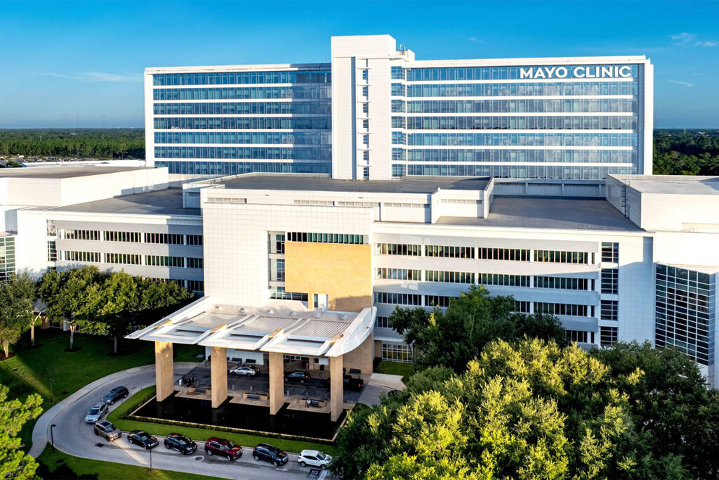 Exterior of hospital