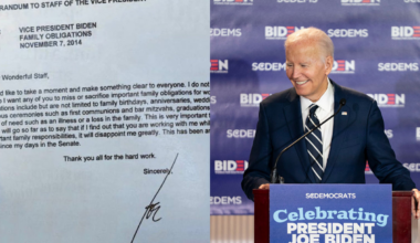 Joe Biden Memo Resurfaces After Trump Misses Son’s Wedding