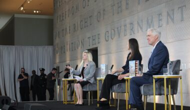 Supreme Court Justice Gorsuch brings 'Heroes of 1776' to Philadelphia