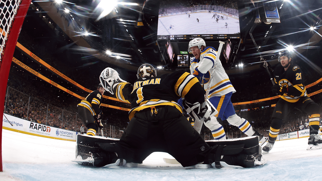 Swayman at 'a different level' for Bruins heading into Game 6