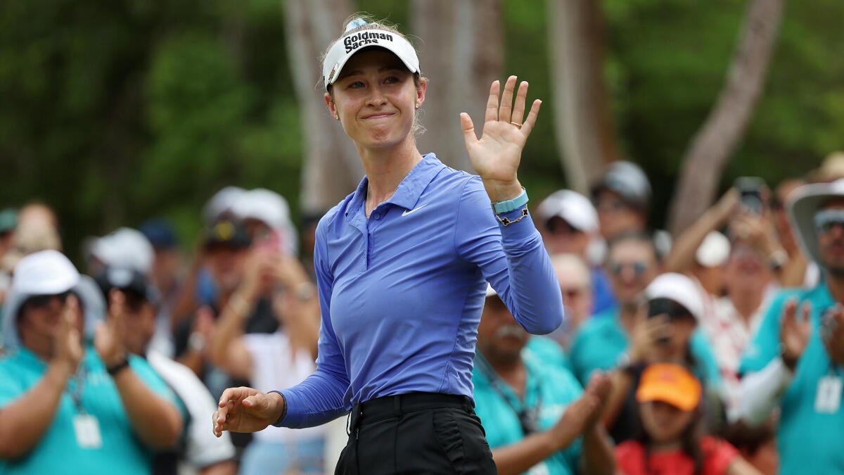 Nelly Korda continues white-hot season with third win in six LPGA starts