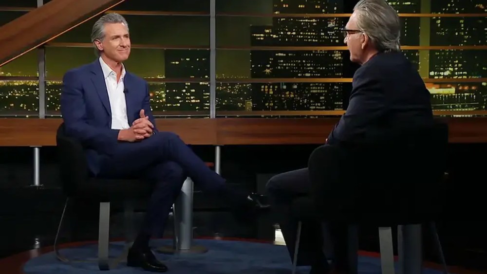 Bill Maher to Gavin Newsom: 'You Are Imitating' Trump