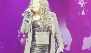 90s charttopper, 55, has barely aged a day as she performs in hotpants 25 years after smash hit