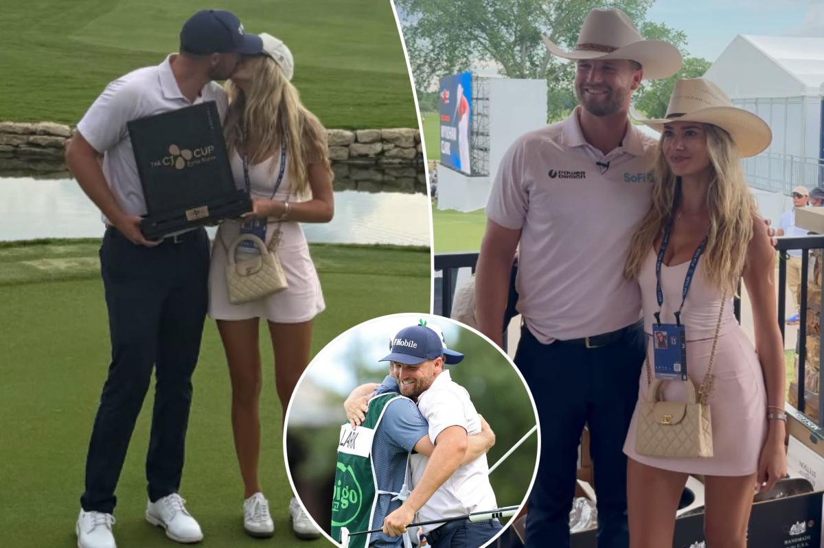 Wyndham Clark's girlfriend celebrates his PGA Tour win: 'Everything, hallelujah'