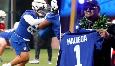 Mystery draft offer couldn't sway Giants from Francis Mauigoa pick