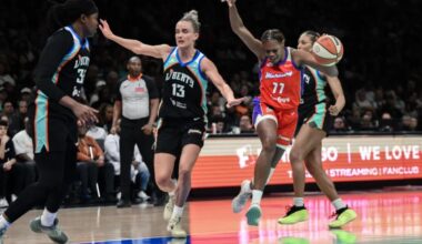 Leonie Fiebich makes defensive presence felt in her Liberty season debut