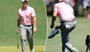 Rory McIlroy limping causes worry for PGA Championship 2026
