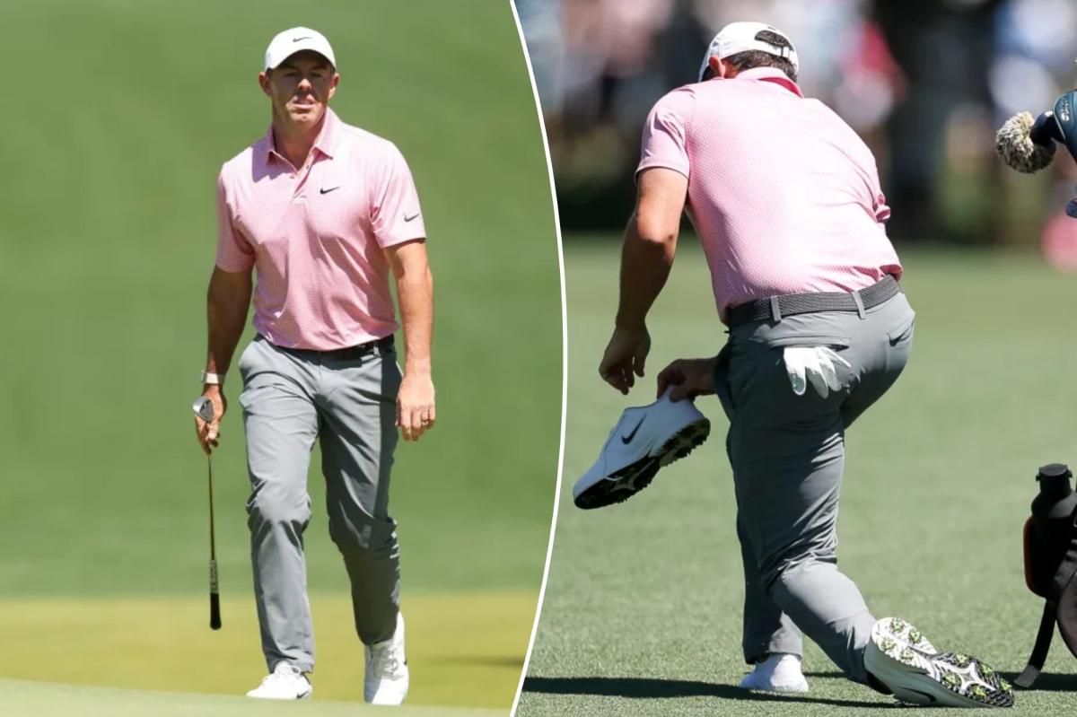 Rory McIlroy limping causes worry for PGA Championship 2026