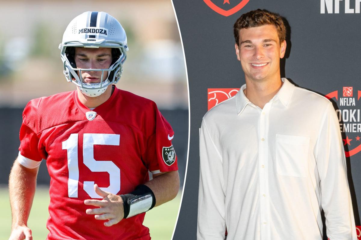 Why Fernando Mendoza was 'really upset' to be at NFL rookie event