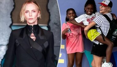 Charlize Theron says her daughters will have to earn jobs and their first car