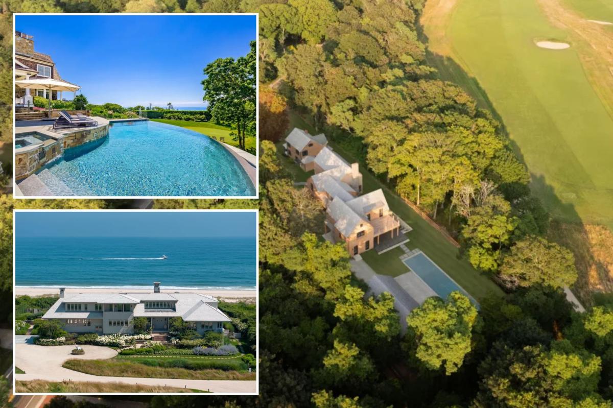 Hamptons homes with their own golf courses and putting greens