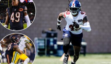 Giants' Tremaine Edmunds is a massive linebacker anomaly