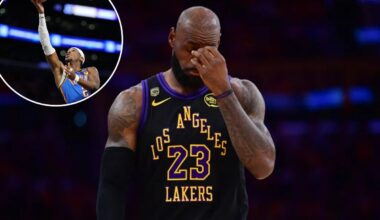 Lakers eliminated by Thunder after crushing Game 4 loss