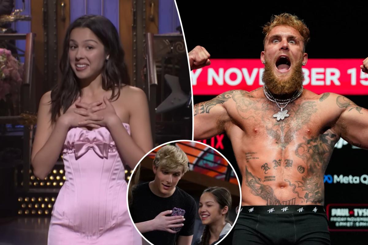 Olivia Rodrigo mocks former Disney co-star Jake Paul’s boxing career in 'SNL' monologue