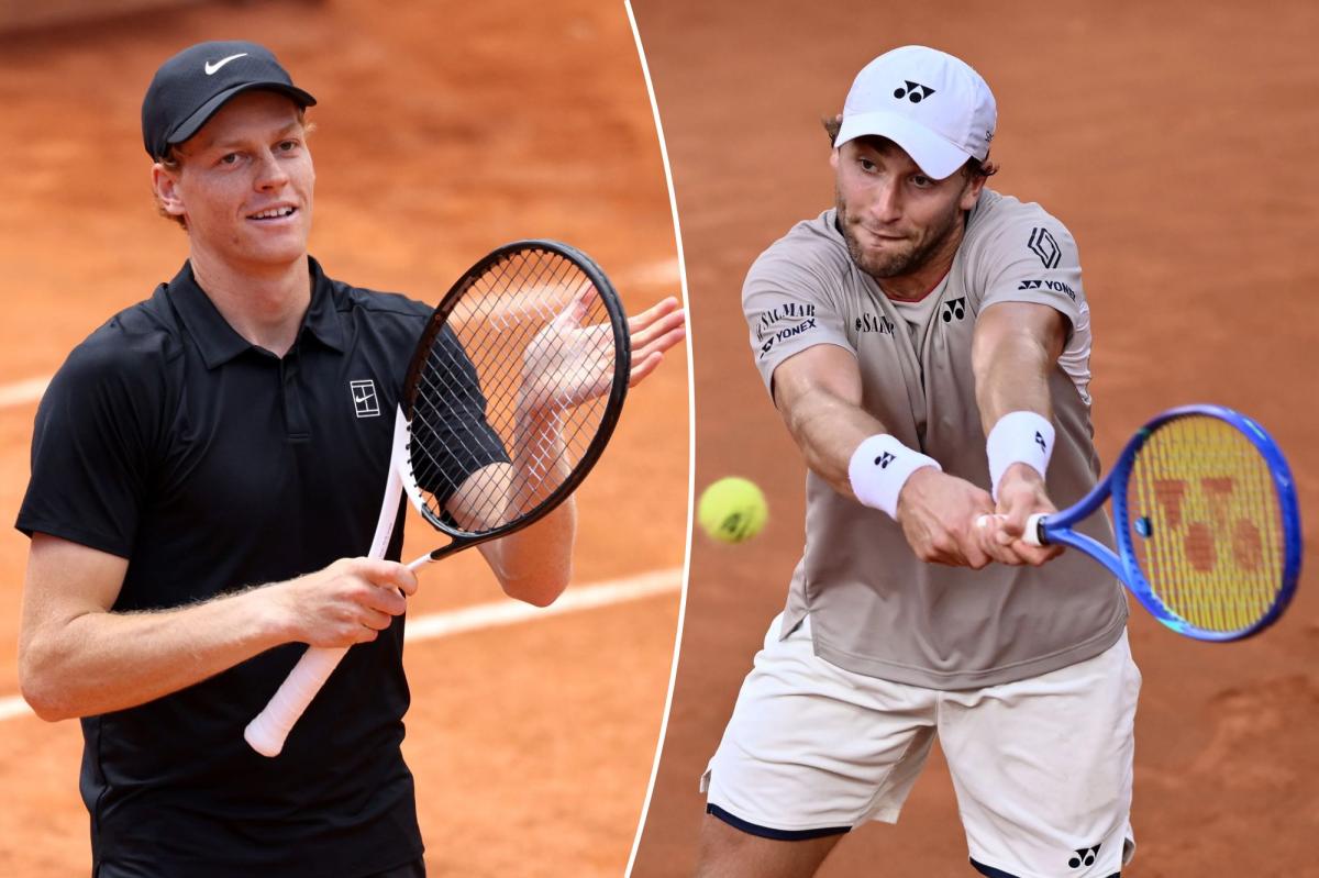 Italian Open 2026: How to watch Jannik Sinner-Casper Ruud men's final for free