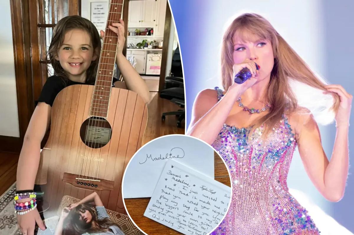 Taylor Swift surprises 8-year-old Ohio fan after viral TikTok video reaches singer