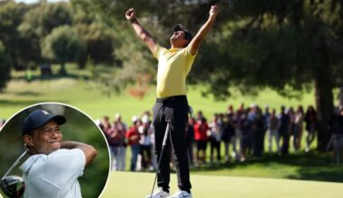 Yurav Premlall nearly ties Tiger Woods record with stunning win