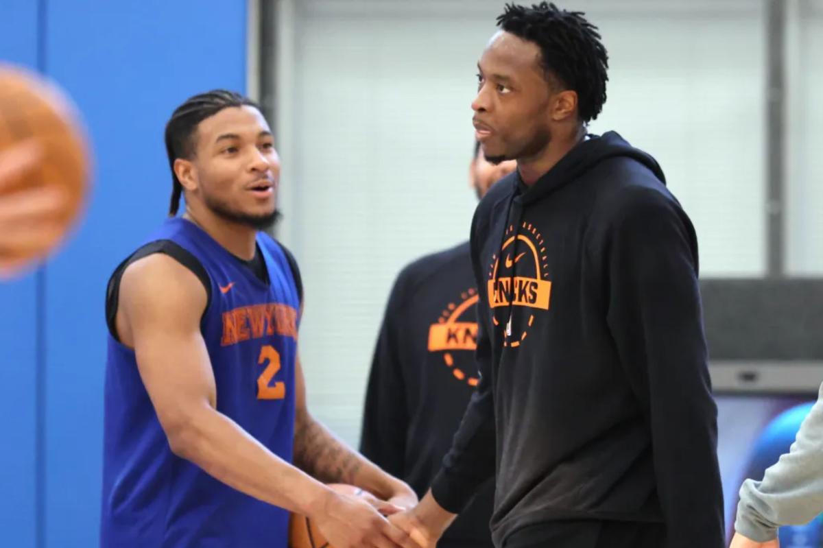 OG Anunoby takes key step for Knicks in hamstring strain recovery
