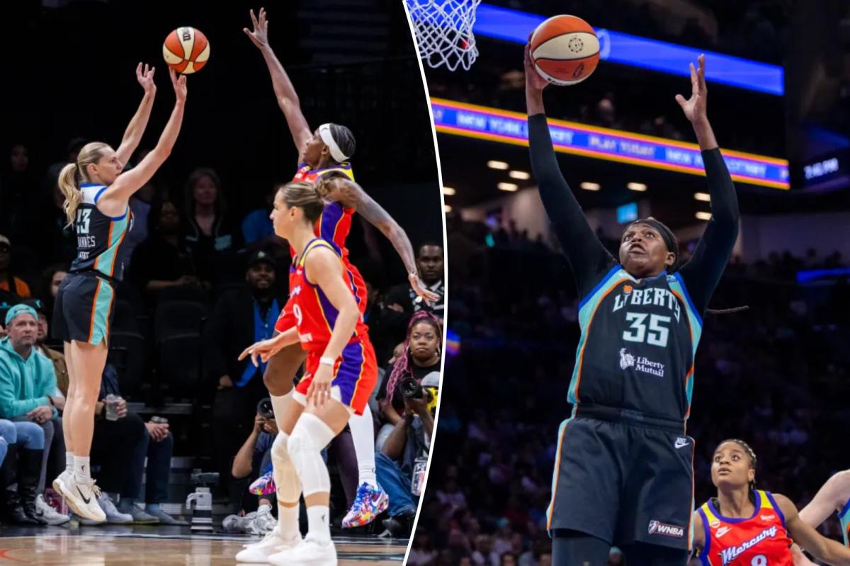 Liberty sink Mercury thanks to crazy 23-point run run