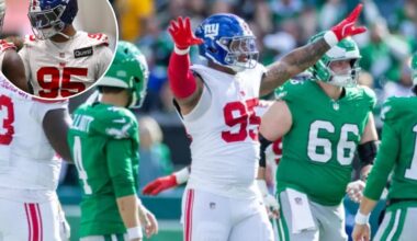 Giants lose Roy Robertson-Harris to Achilles tear in early injury crusher