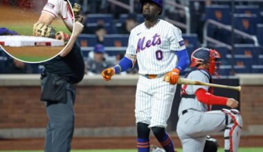 Mets' Ronny Mauricio fractures left thumb and is headed to IL