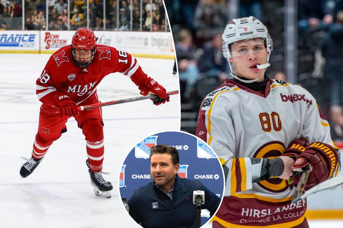 Who Rangers could target with newly decided NHL draft pick