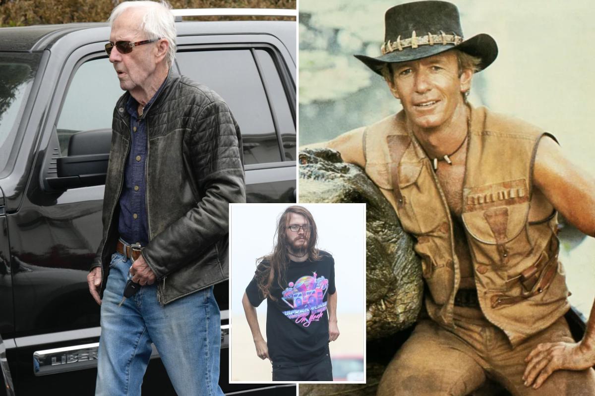 ‘Crocodile Dundee’ star Paul Hogan seen day after son arrested