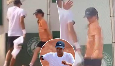 Tennis star Rafael Jodar accused of pushing ball girl at French Open