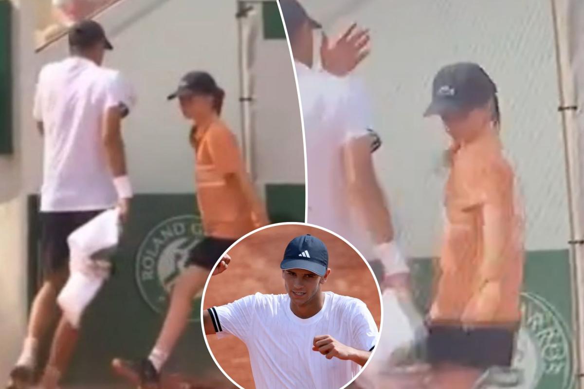 Tennis star Rafael Jodar accused of pushing ball girl at French Open