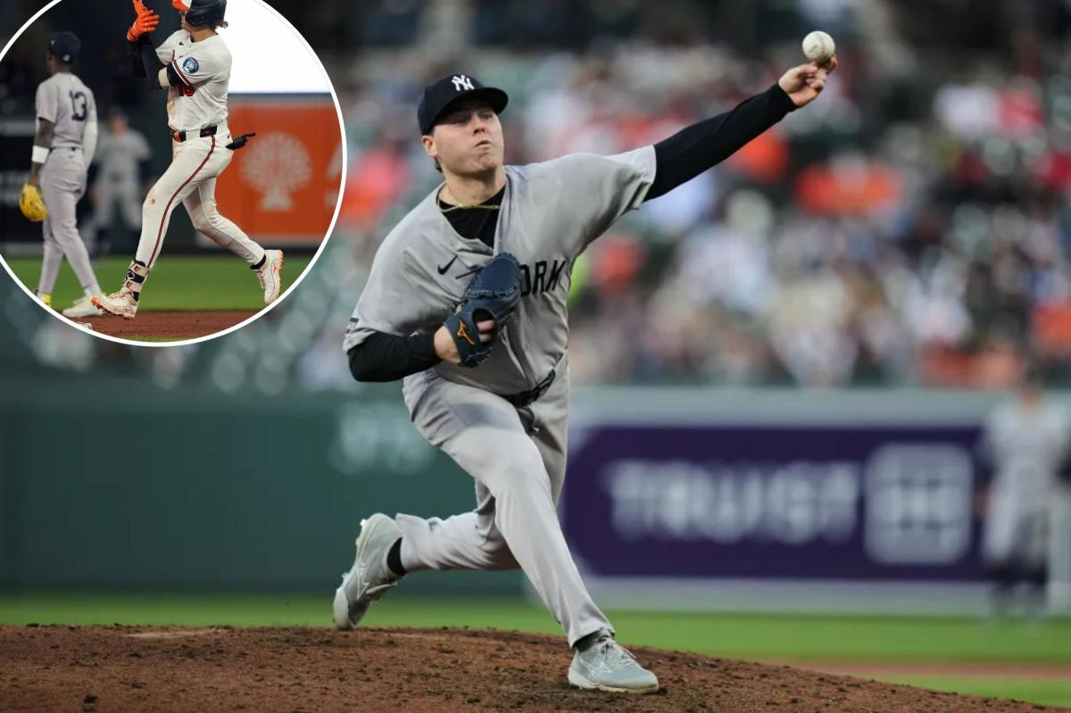 Yankees implode after Ryan Weathers' no-hit bid ends in crushing loss to Orioles