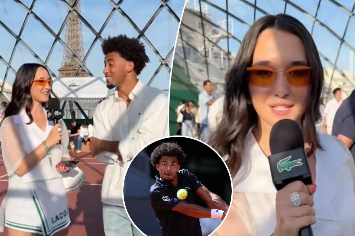 Arthur Fils gets flirty with Germany's Eva Lys at French Open