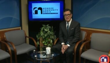 Stephen Colbert Makes Quick Return to Late-Night TV in Monroe, Michigan