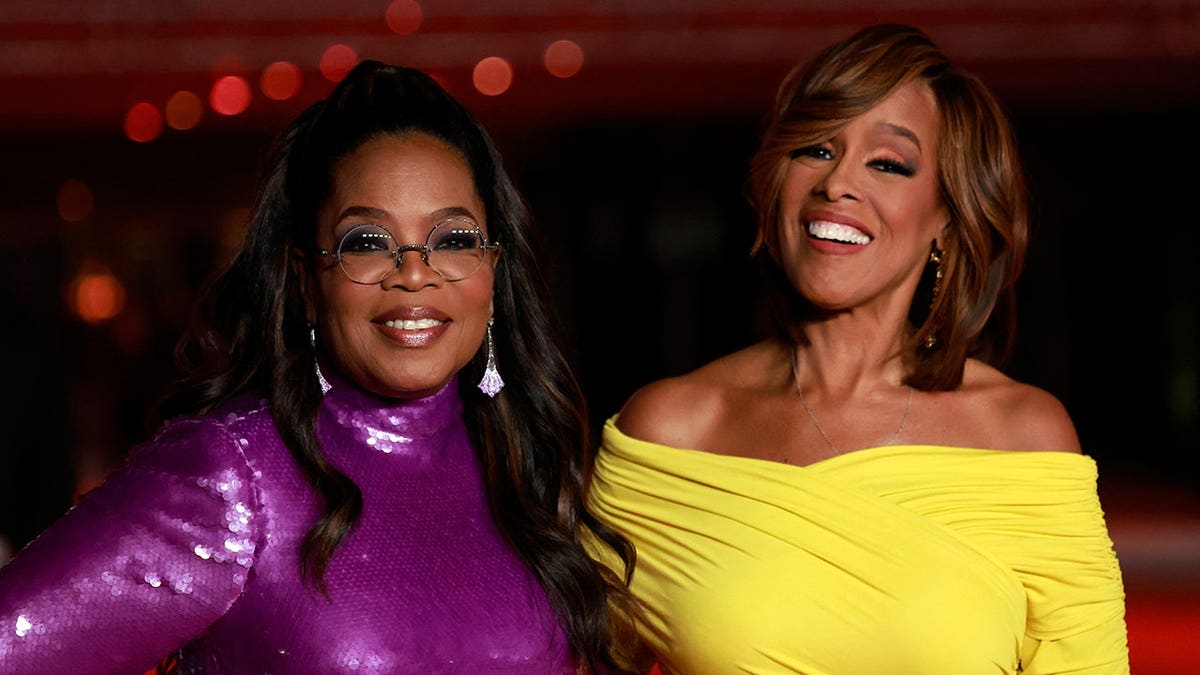 Oprah Winfrey and Gayle King smiling at an event in Los Angeles