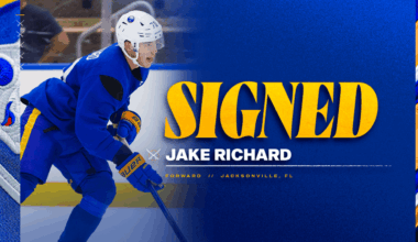 Sabres sign Richard to 2-year, entry-level contract
