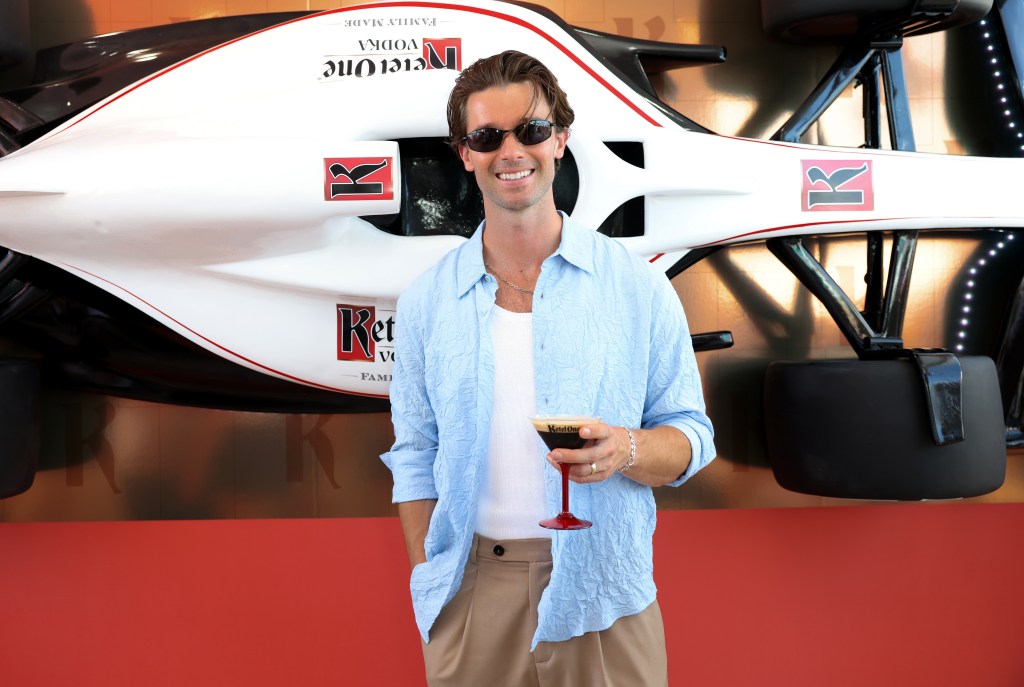 Patrick Schwarzenegger attends Miami Grand Prix race week