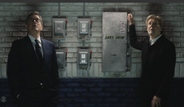 Paul McCartney Turns Lights Out in Ed Sullivan Theater for Colbert Finale